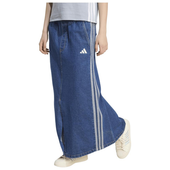 Adidas Γυναικεία φούστα Stadium Washed Denim Loose Fit Skirt